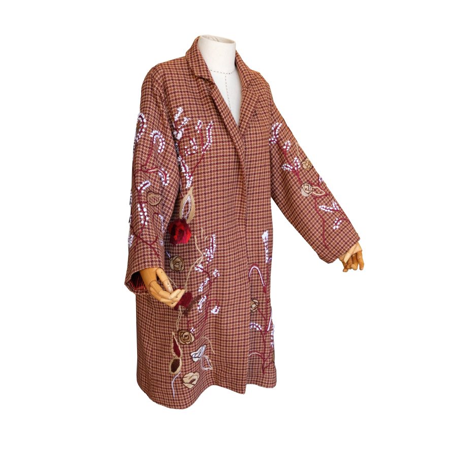 Coat Emma - Flowers - - Image 2