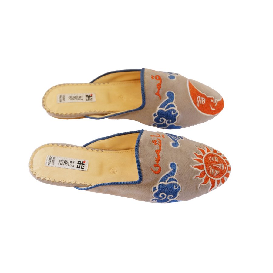 Babouches Les Beiroutines - Sun & Moon - - Image 3